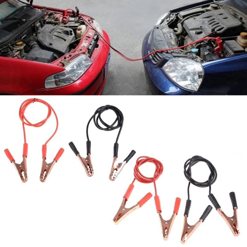 

Car Power Charging Alligator Clamp Emergency Jumper Wires
