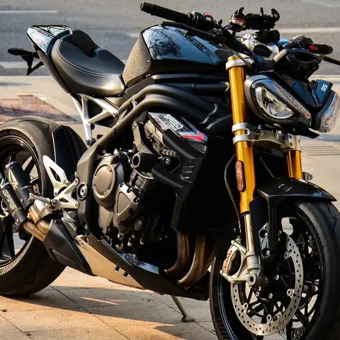 Для Triumph Speed Triple 1200 RS/RX Winglet аэродинамический дефлектор крыла, спойлер 1200RS 2021-2025, обтекатель мотоцикла, боковое крыло