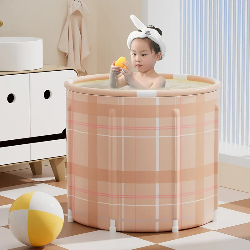 

Collapsible Baby Bathtub Lid Cover Plastic Ice Bucket Bathtub Freestanding Large Size Banheira Inflavel Bathtub Accesoires