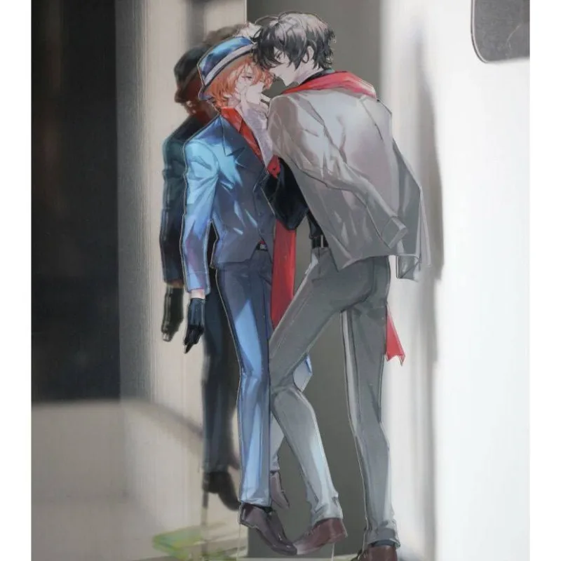 Venhaoyequan аниме стоячие Dazai Osamu Nakahara Chuuya настольные украшения для комнаты коллекция красивые аксессуары для моделей (art.: 3920d465950fc) - 3920d465950fc