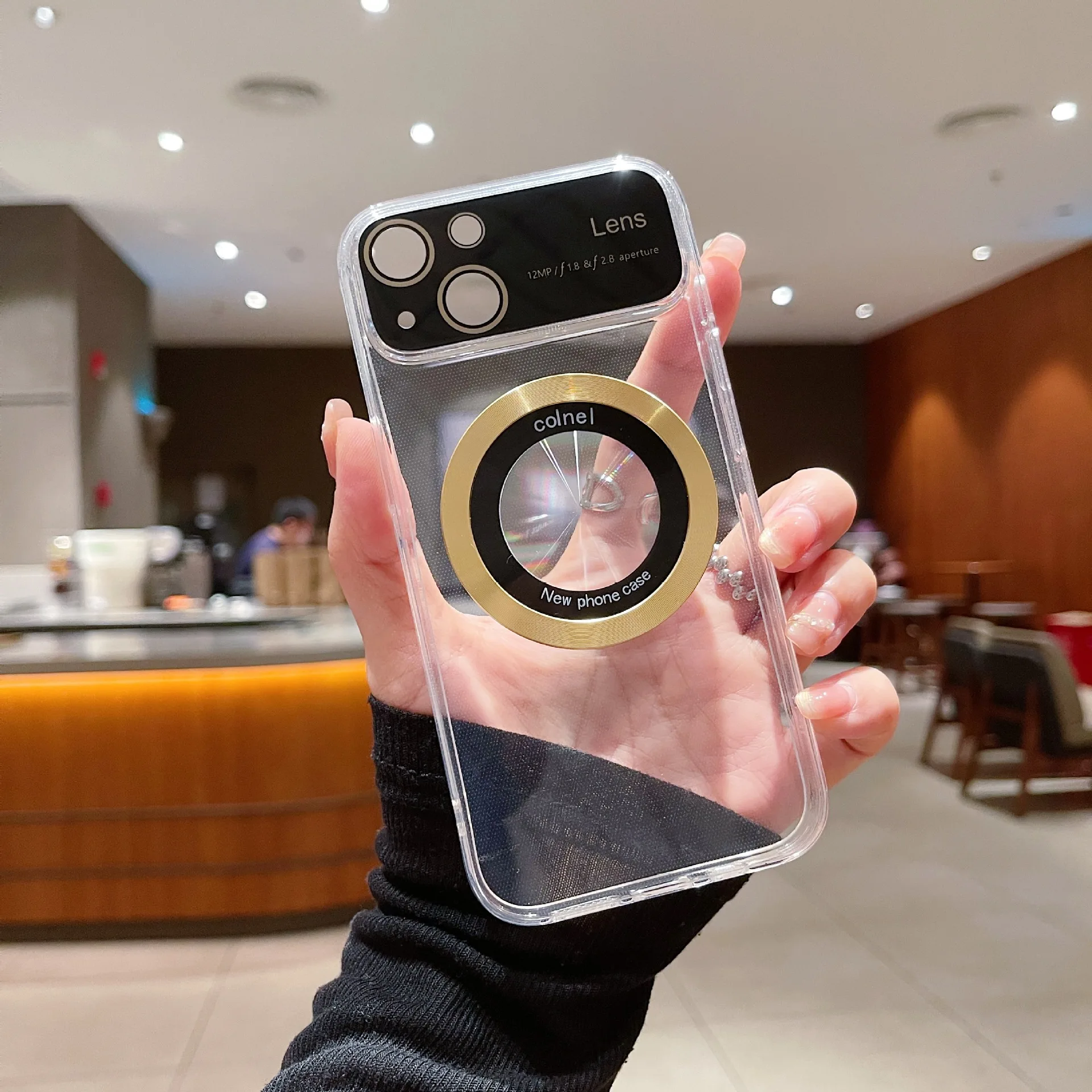 

Magnetic Mobile Cases for Magsafe Wireless Charging iPhone 13 Pro Max Apple 14 Plus 12 11 Transparent Phone Case Back Cover