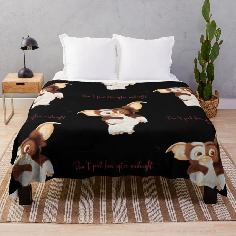 

Gizmo, пледы Gremlins movieFleece, фирменное одеяло, товары для дома и комфортного детского одеяла