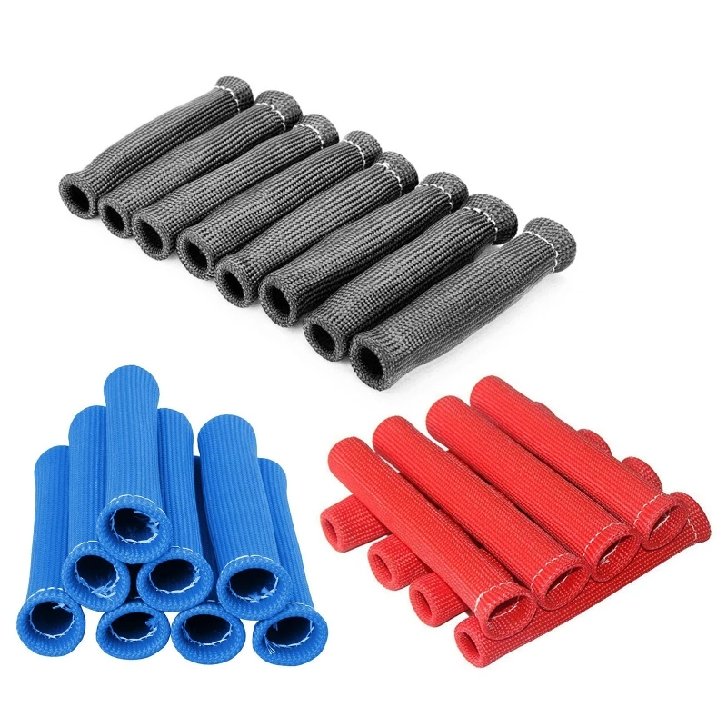 

for spark plug Wire Boot Protector Sleeve Heat Shield Cover For Car Truck for Pr