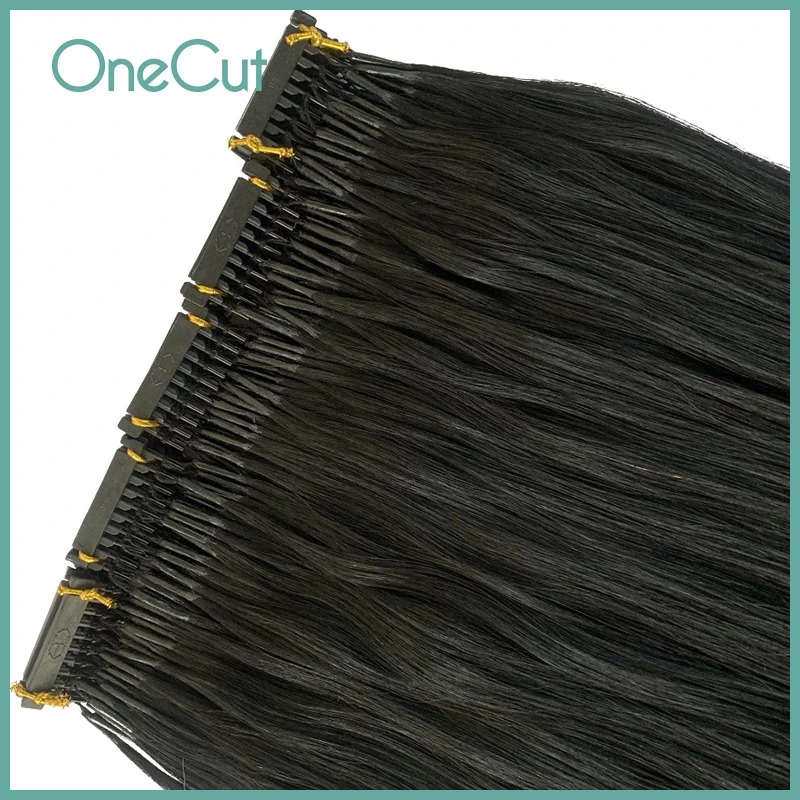 6D Straight  Virgin Human Hair Extensions 100% Real Human Hairpieces Natural  Invisible Hair 2nd Generation 6D 5g/pc 20pcs 100G
