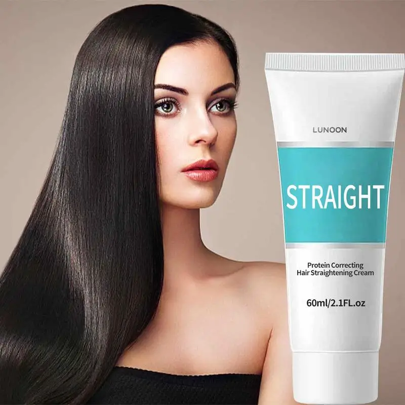 Keratin Hair Straightening Cream Professional Damaged Treatments Faster Smoothing Curly Hair Care Protein Hair Softening Cream images - 6