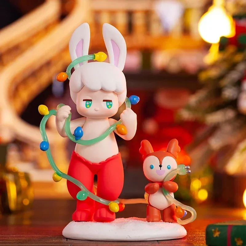 Фото POP MART Satyr Rory Cozy Winter Series: Модные игрушки-сюрпризы в закрытых коробках, коллекционные фигурки, подарок-сюрприз №4