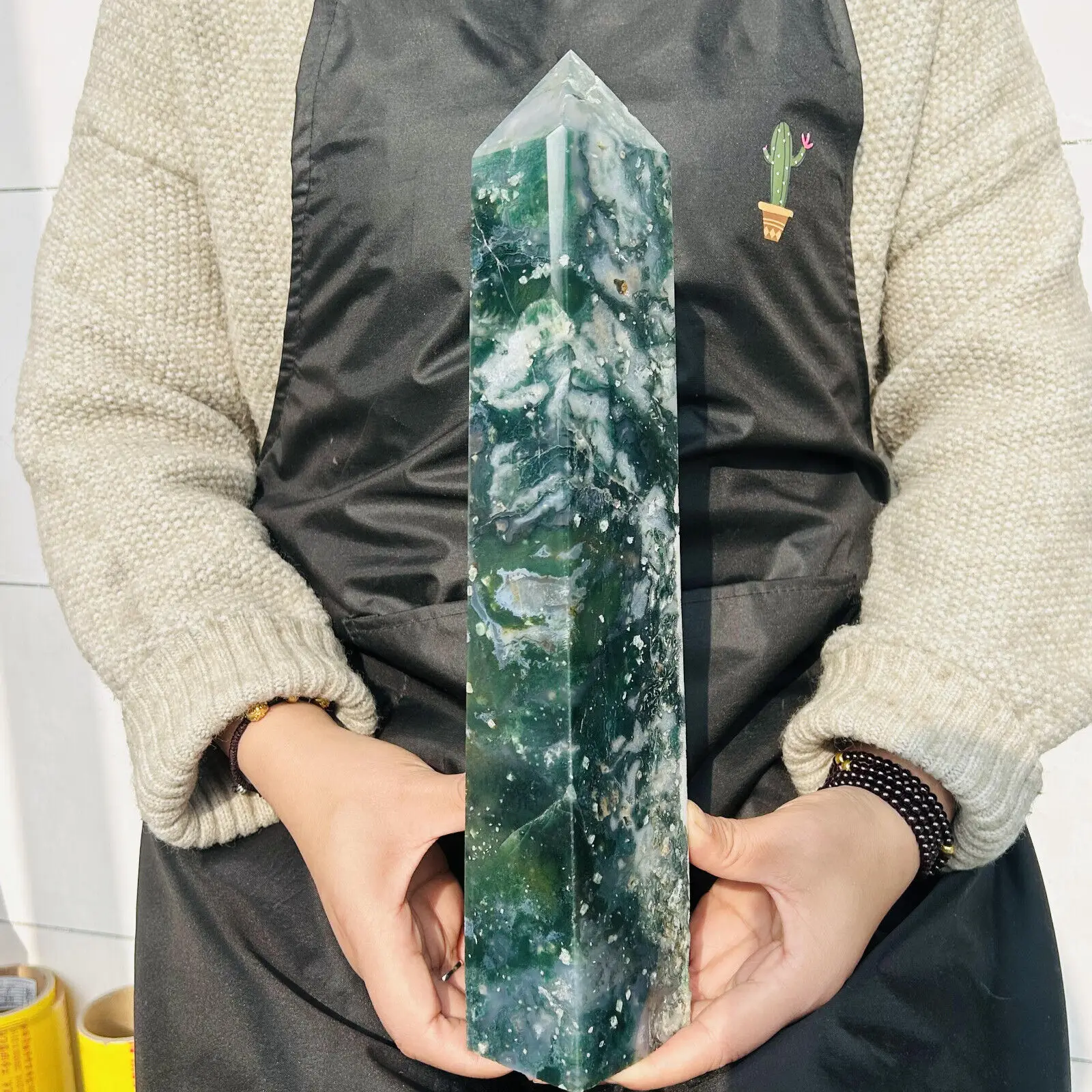 Кристалльная колонна из кварца