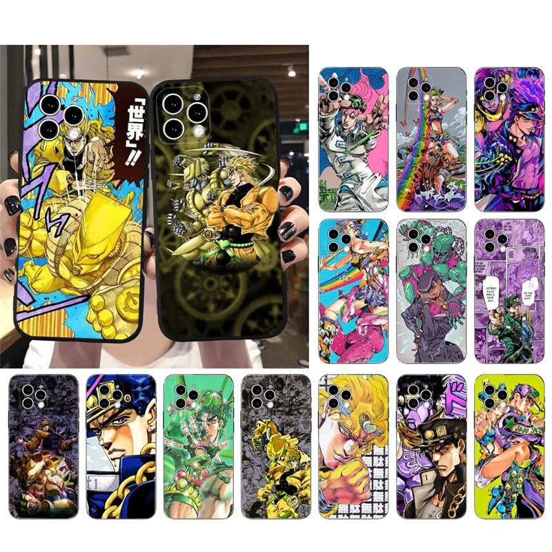 

JoJo's Bizarre AdventurePhone Case For iphone 14 Pro Max 13 12 11 Pro Max XS XR X 12mini 7 8 14 Plus SE Case Funda