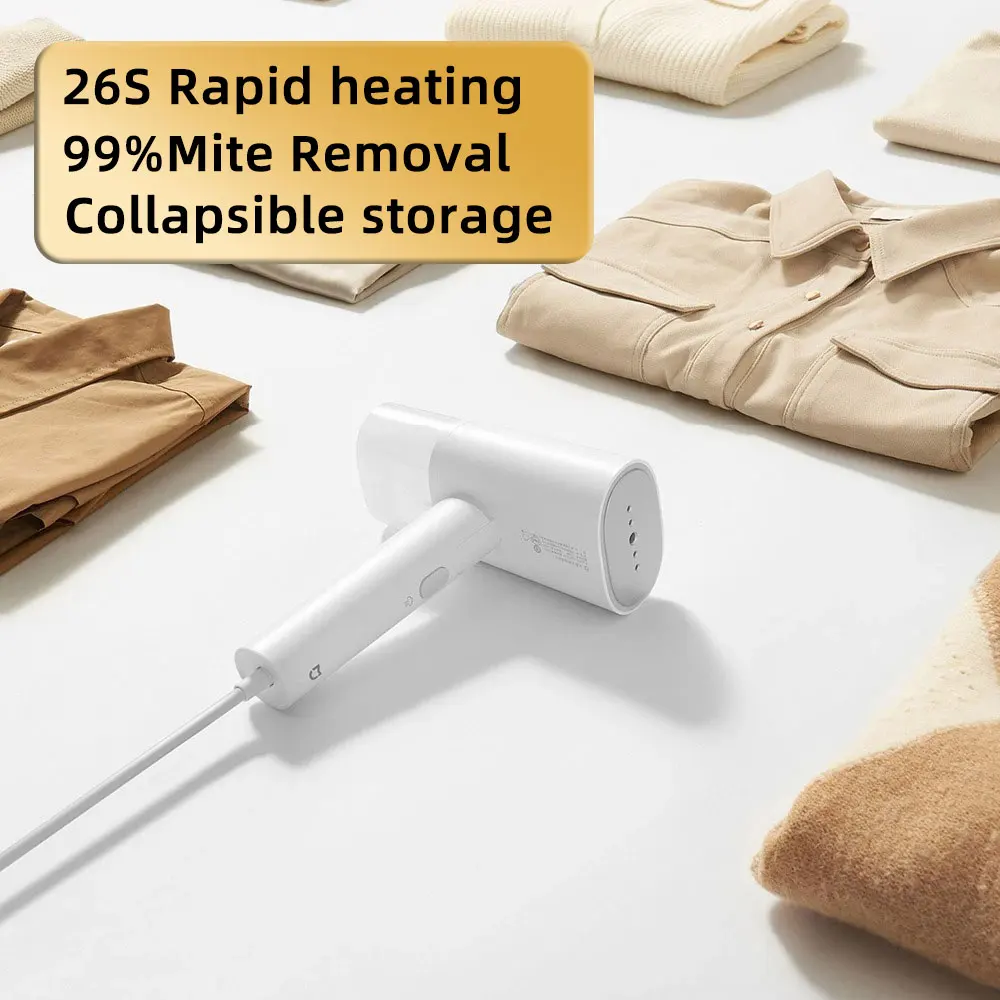 Новый XIAOMI MIJIA ручной домашний электрический пароочиститель с быстрым нагревом