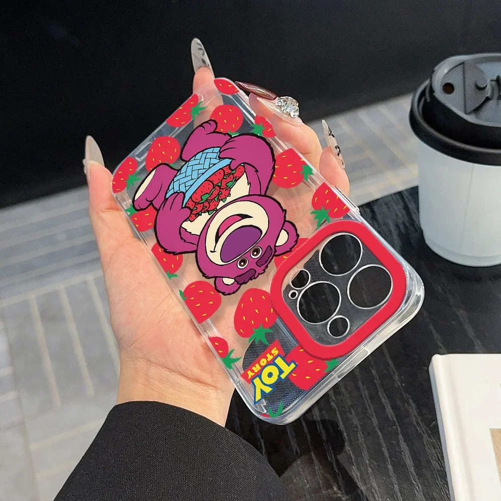 Чехол для телефона Lotso Clear Space Vivo Y03 Y16 Y17 Y17S Y19 Y21 Y28 Y36 Y52S Y55S Y73S Y75 Y78 Y100 4G 5G Прозрачный