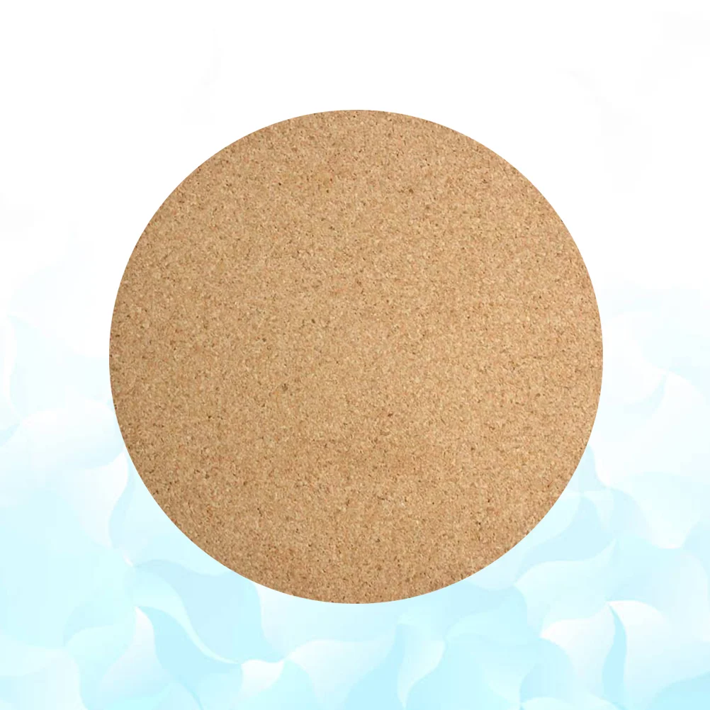 

Round Cork Boards Natural Environmental Protection Cork Sticky Bulletin Memo Pin Boards Photos Message Boards (Diameter