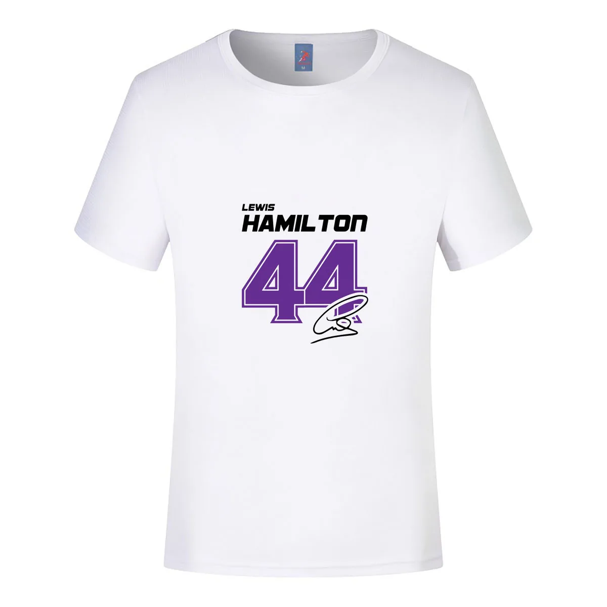 Футболка Льюис Гамильтон Мужская женская летняя Модная одежда с принтом