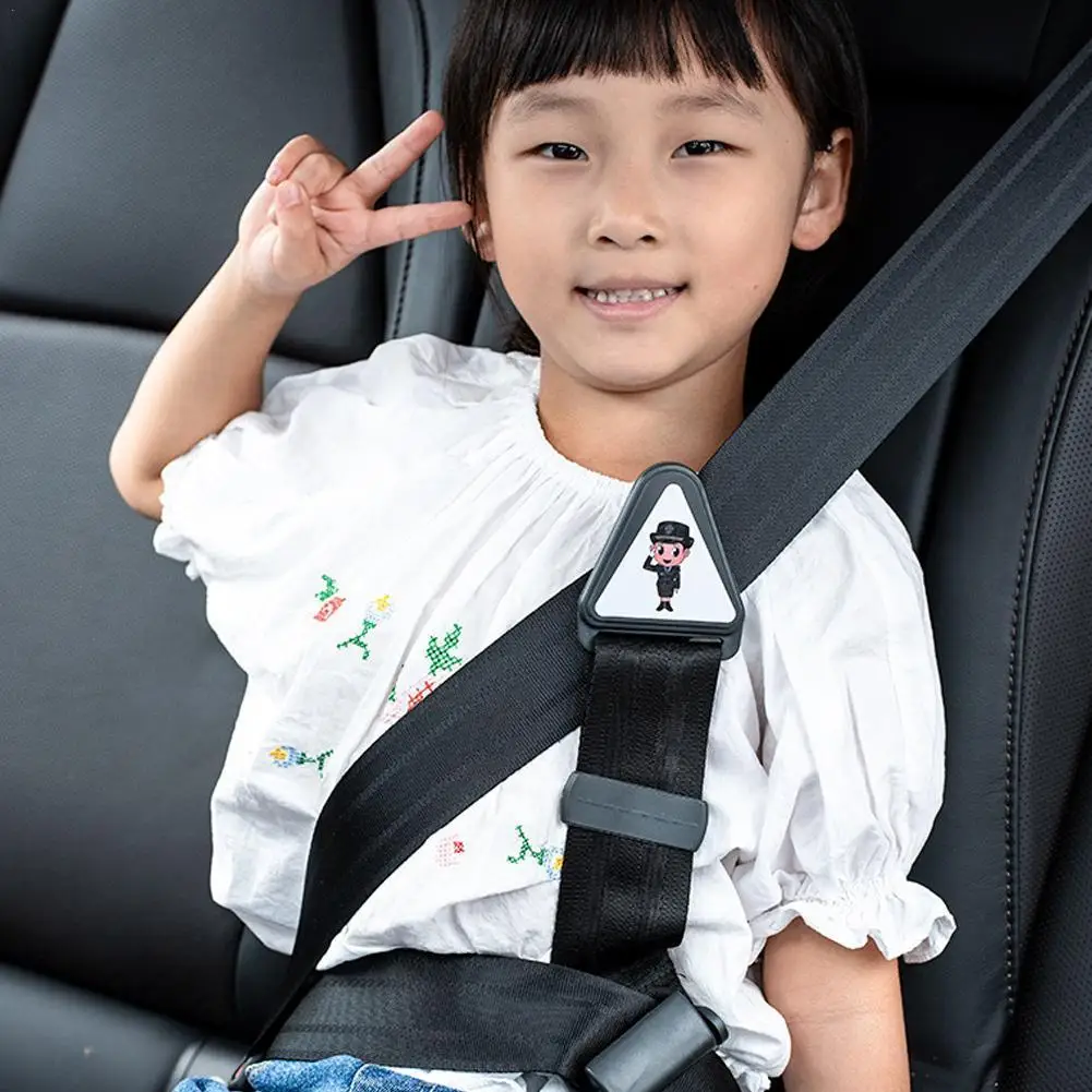 Car Child Seat Belt Retainer Adjustment And Fixation Anti-stroke Belt Children Shoulder Guard Buckle Seatbelt Adjuster For Kids