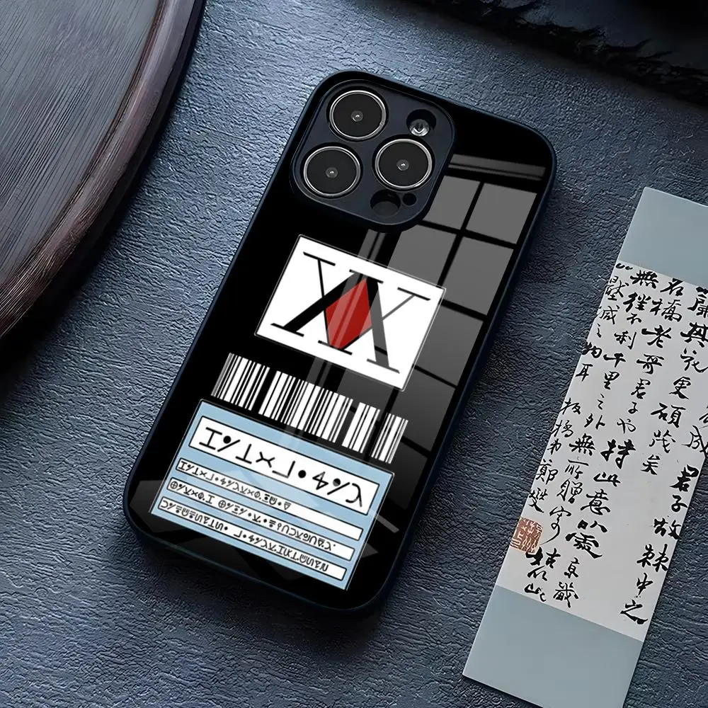 Чехол для телефона Hxh Hunter x hunter Для iPhone 15 Pro Max 14 12 11 13 Mini X XR XS 8 7 Plus SE задняя крышка из