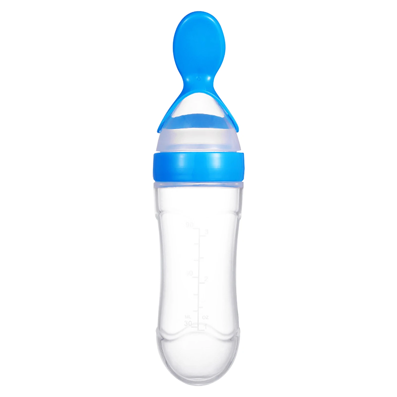 

Household Universal Babies Newborns Large Capacity Dispenser Dropper Silicone Feeding Spoons Portable Bottle For Toddlers