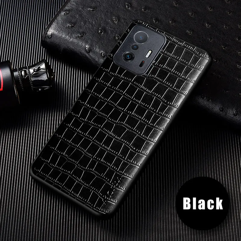 Кожаный чехол для Xiaomi 11T Pro Premium PU Slim Fit Design