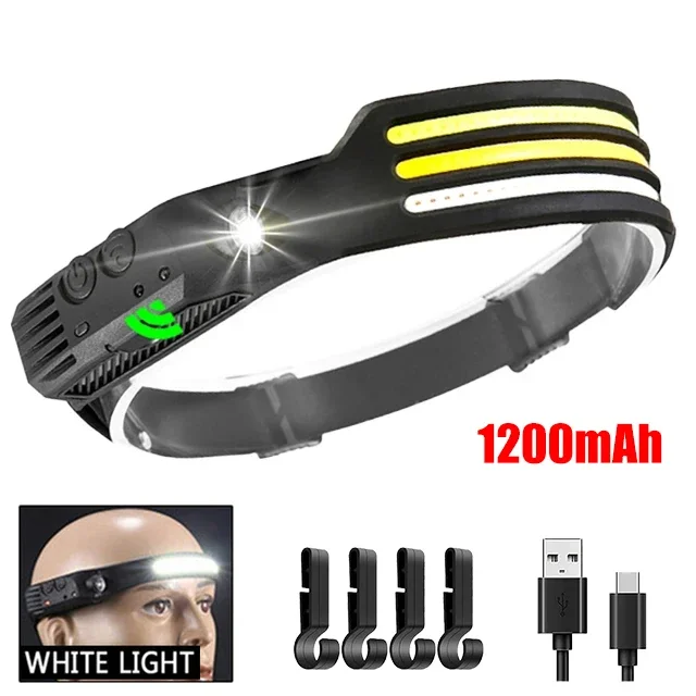 

Налобный фонарь COB LED для кемпинга