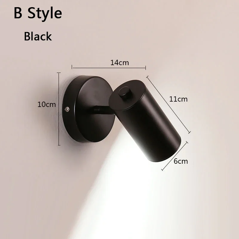 

KINLAMS Настенный светильник черный/золотой