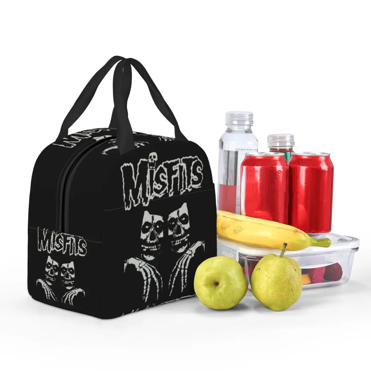 Пользовательские Misfits Horror Панк-рок-группа Хэллоуин Изолированные сумки для обеда
