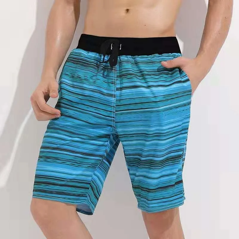 

Men's Summer Beach Pants Speed-Dry Floral Shorts Plus-Size Casual Hipster Swimming Surfing