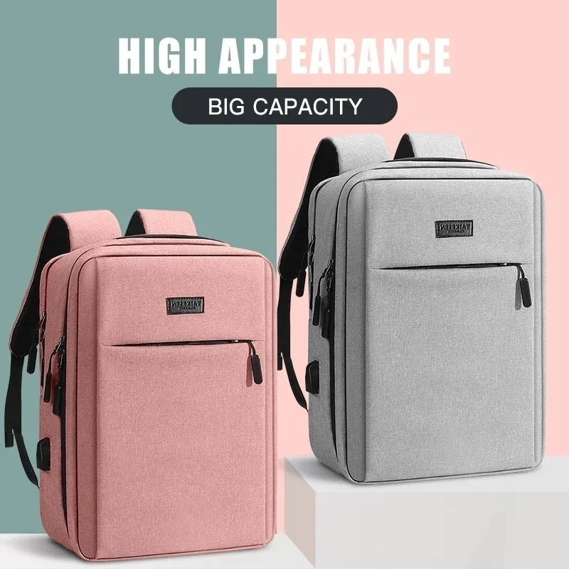 

Laptop Usb Backpack School Bag Rucksack 14 15.6 17.3 Inch Notebook BagsTravel Daypack For Women & Men Leisure Backpack Mochila