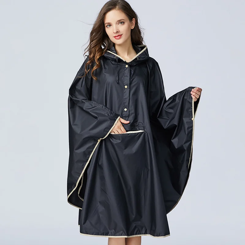 

Outdoor Rain Clothes Waterproof Motorcycle Hoodie Down Coat Woman Rain Suit Man Raincoat Men Capa De Chuva Household Merchandise