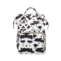 mommy bag upgrade version fashion printing backpack multi functional large capacity bag travel outing pregnant woman bag