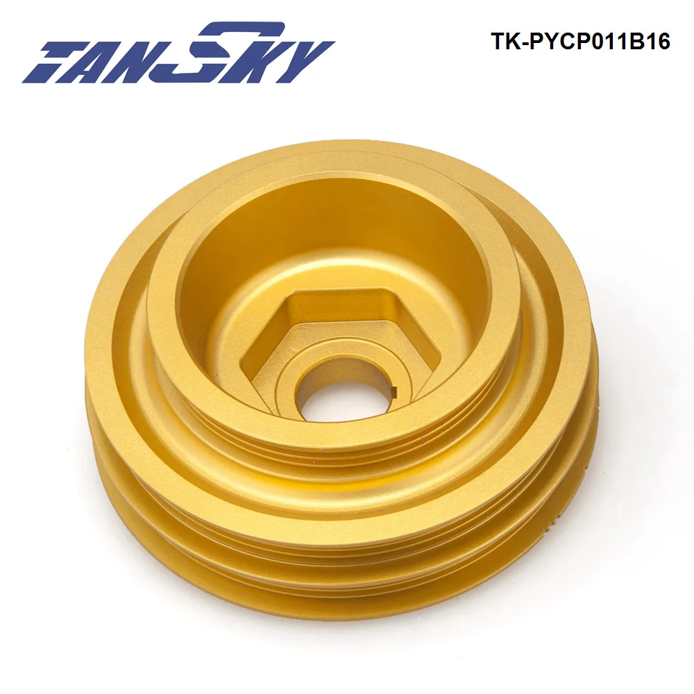 

TANSKY Racing Aluminum Crankshaft Pulley For Honda Civic Si Integra B-Series TK-PYCP011B16
