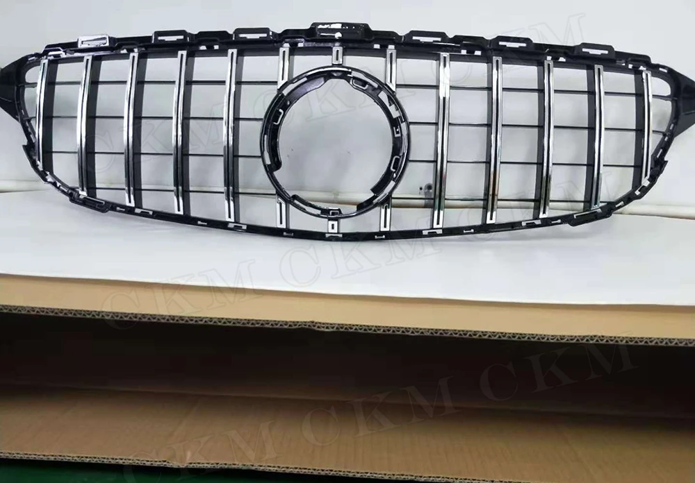 

Решетка для переднего бампера Mercedes Benz W205 C200 C250 C300 C43 2015-2019 GTR Style не для C63 AMG