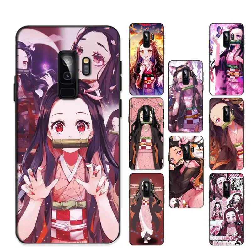 

Demon Slayer Kamado Nezuko Phone Case for Redmi 8 9 9A for Samsung J5 J6 Note9 for Huawei NOVA3E Mate20lite cover