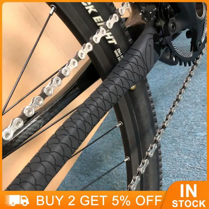 

Высококачественная защита рамы, универсальная наклейка на велосипед, дорожный автомобиль, велосипед, цепочка, Трехмерная структура, легкая наклейка