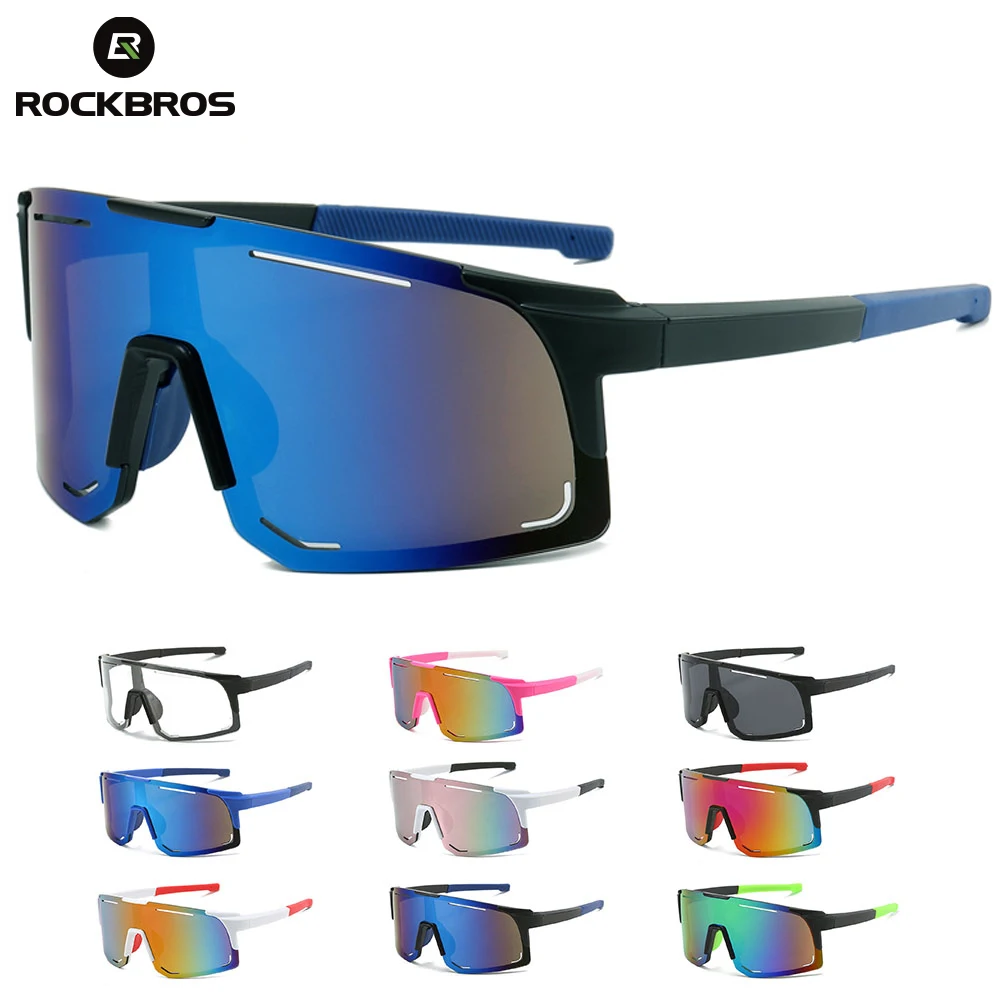 

ROCKBROS Cycling Sunglasses UV400 Protection Windproof Glasses Men Women Polarized Lens Road Riding Bike Eyewear Bicycle Goggles