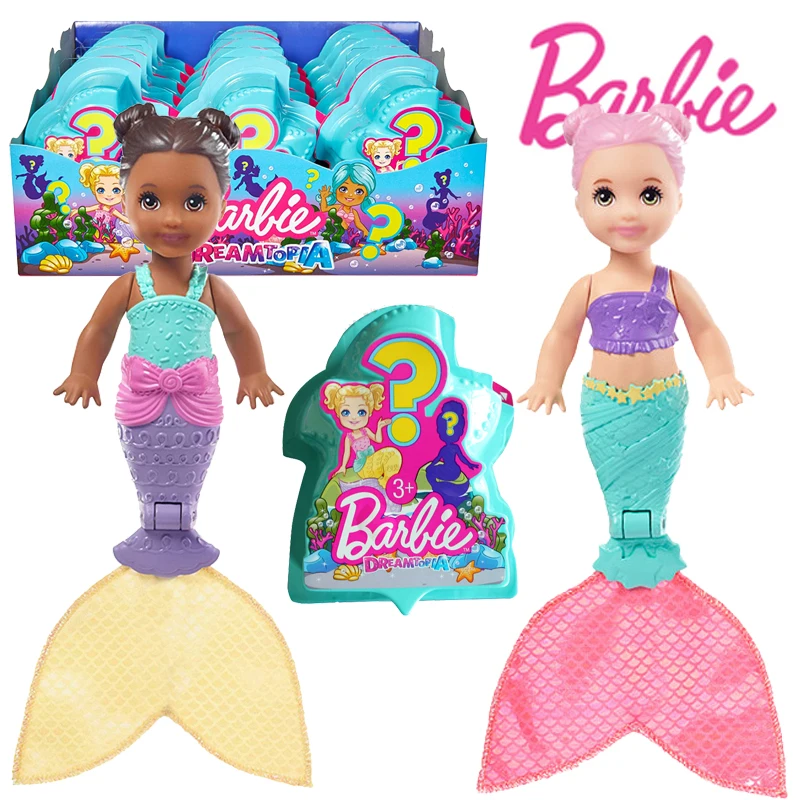 Juguetes de muÃ±ecas Barbie GHR66, paquete de persianas Dreamtopia, muÃ±ecas de sirena...