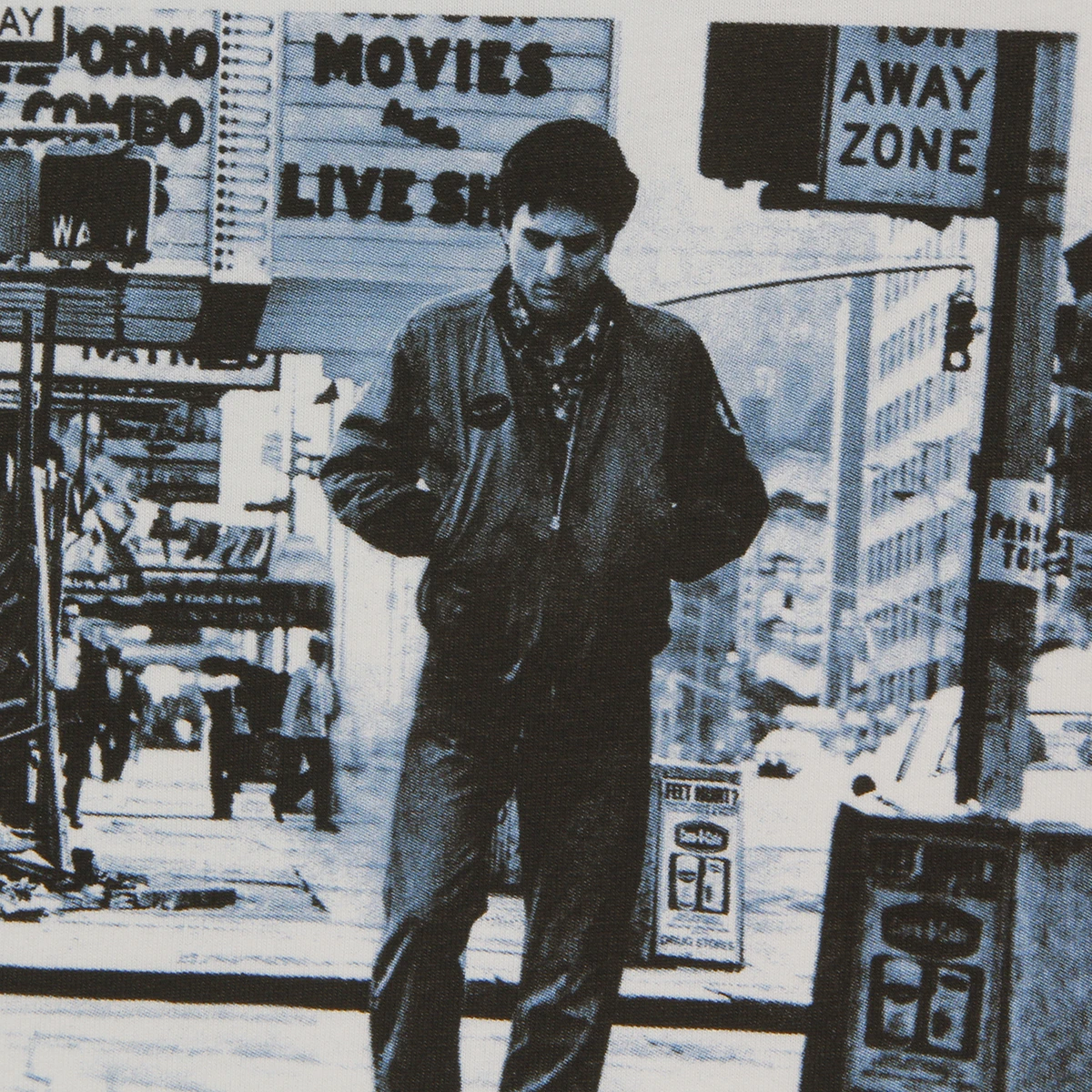 Футболка для такси летняя Хлопковая мужская футболка с принтом Роберта Де Ниро