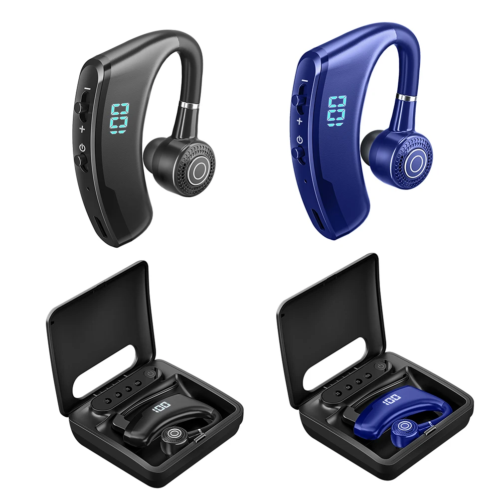 

Waterproof Hanging Ear Headset Bluetooth-compatible 5.2 ENC Noise Reduction Wireless In-ear Handsfree Earbud