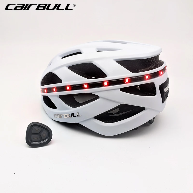 

Road Bike Helmet Night Cycling Helmet Smart Remote Control Turn Signal LED Light Commuter Cycle Helmet Breathable Ultra Light