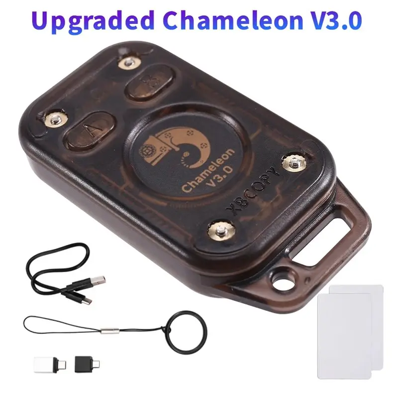 Фото Эмулятор смарт-карт AAAEL Chameleon V3.0 RFID ID IC 125 кГц 13,56 МГц, считыватель смарт-чипов, копировщик меток, устройство чтения/записи + 2 карты UID №3