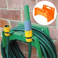wall mounted garden irrigation hose pipe hanger plastic rack tap watering hose organizer storage holder pipe winding frame