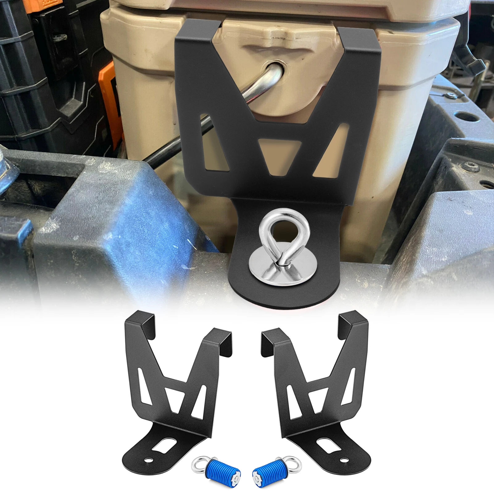 Mounting Brackets For Polaris Rzr 1000 Xp 1st Gen Ozark 26 Quart Cooler