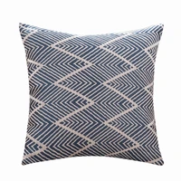 inyahome simple decor throw pillow covers jacquard chevron pattern cushion covers decorative pillowcases multicolor cojin cojine