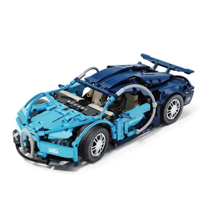 

Синяя Chiron T2006 суперспортивная гоночная модель автомобиля 1:14 строительные блоки кирпичи MOC технический набор скоростная игрушка для мальчиков детей Рождественский подарок