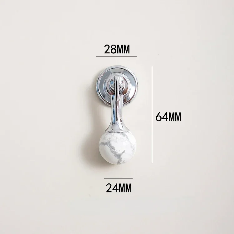 

Ручки для шкафов TinyHob латунные с кристаллом