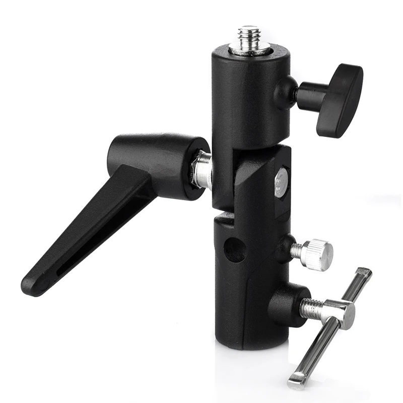 

Umbrella Swivel Holder Bracket 1/4 Inch 3/8 Inch For Studio Photo Speedlight Light Stand Photo Studio Accessories