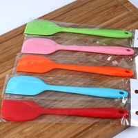8 3 inch silicone spatula one piece design flexible scraper nonstick small rubber kitchen utensils for cooking baking mixing