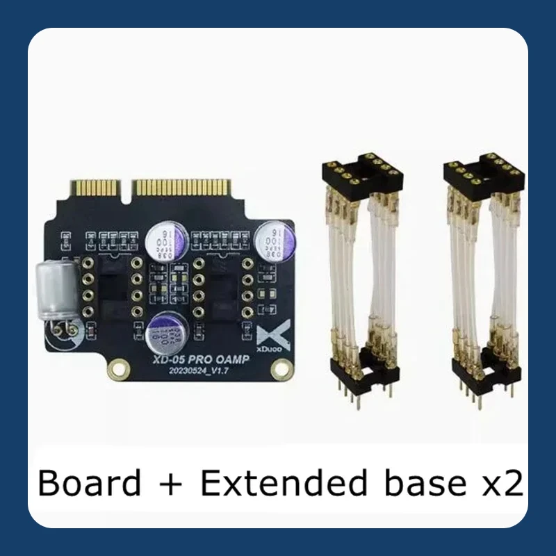Фото XD05Pro OAMP декодирование наушников плата усилитель стандартный мини PCI-E удлинительная карта адаптера для Xduoo XD05 PRO без операционного усилителя №1