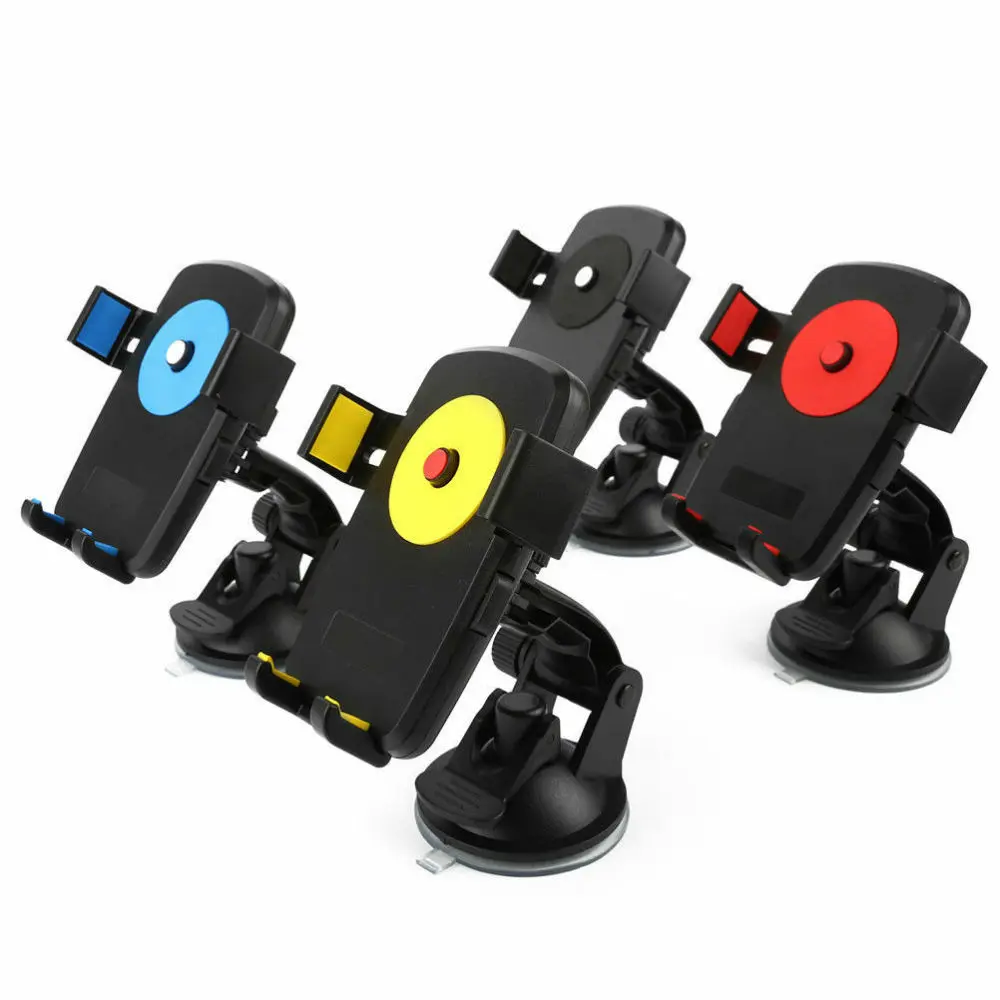 

Car Phone Holder On Windshield Air Intake Dashboard Platform 360° Stand For Almost All Smartphones Mp4 Device Pad Gps 4 Colors