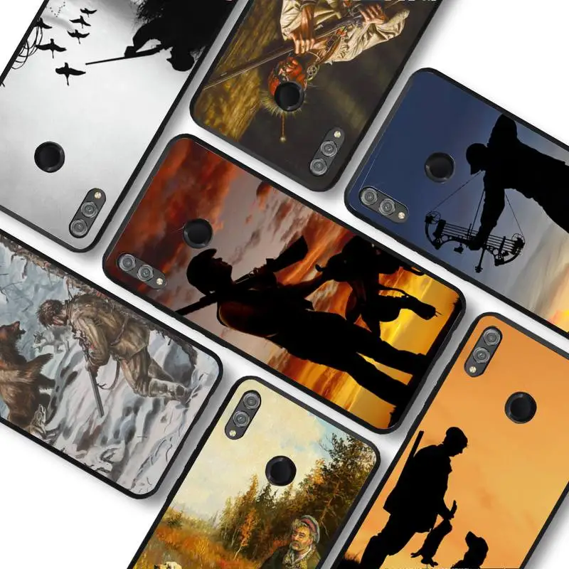 

Hunting fishing man Phone Case For Huawei honor 10Lite 10i 20 8x 10 for Honor 9lite 9xpro Back Coque