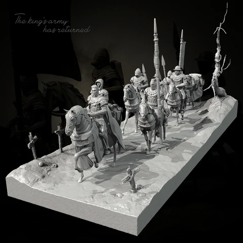 Наборы моделей солдат из резины TD-7479+3D