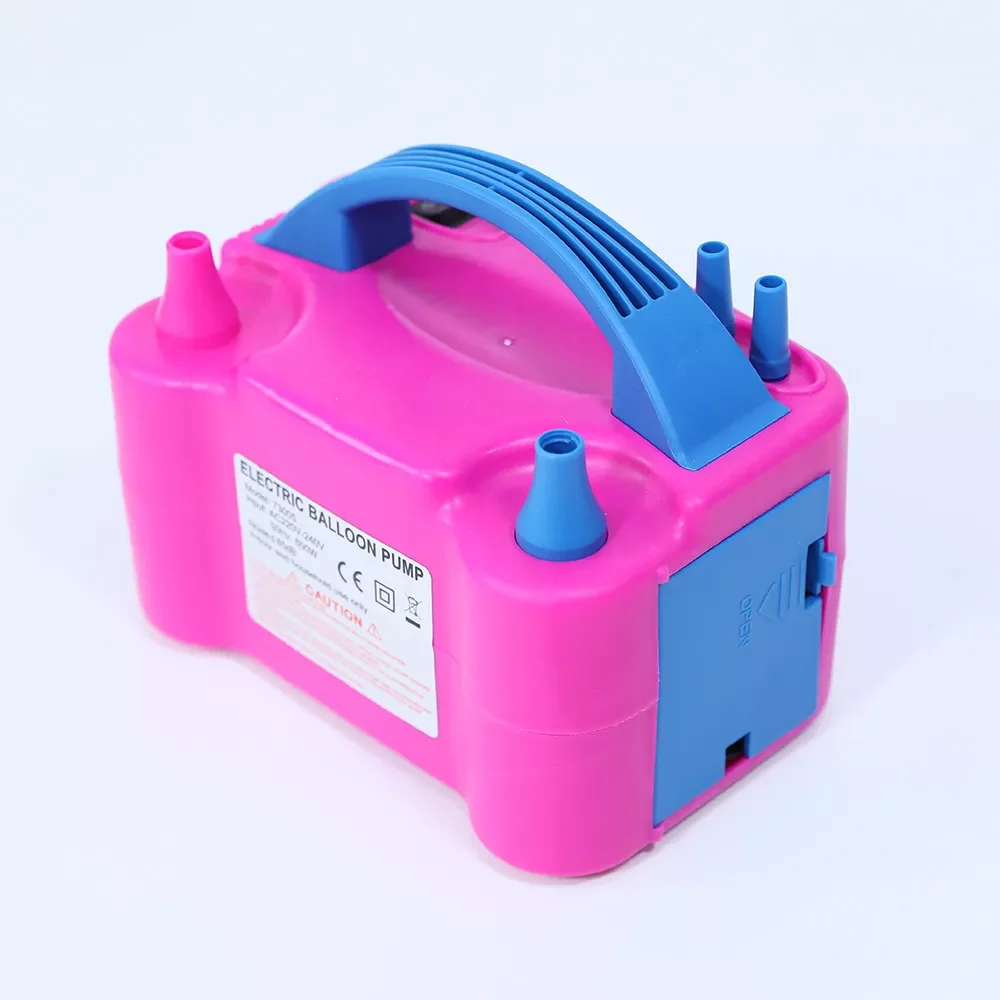 

1Pcs EU Plug High Voltage Double Hole Air Compressor Electric Balloon Inflator Pump Portable Air Blower Balloon Pump
