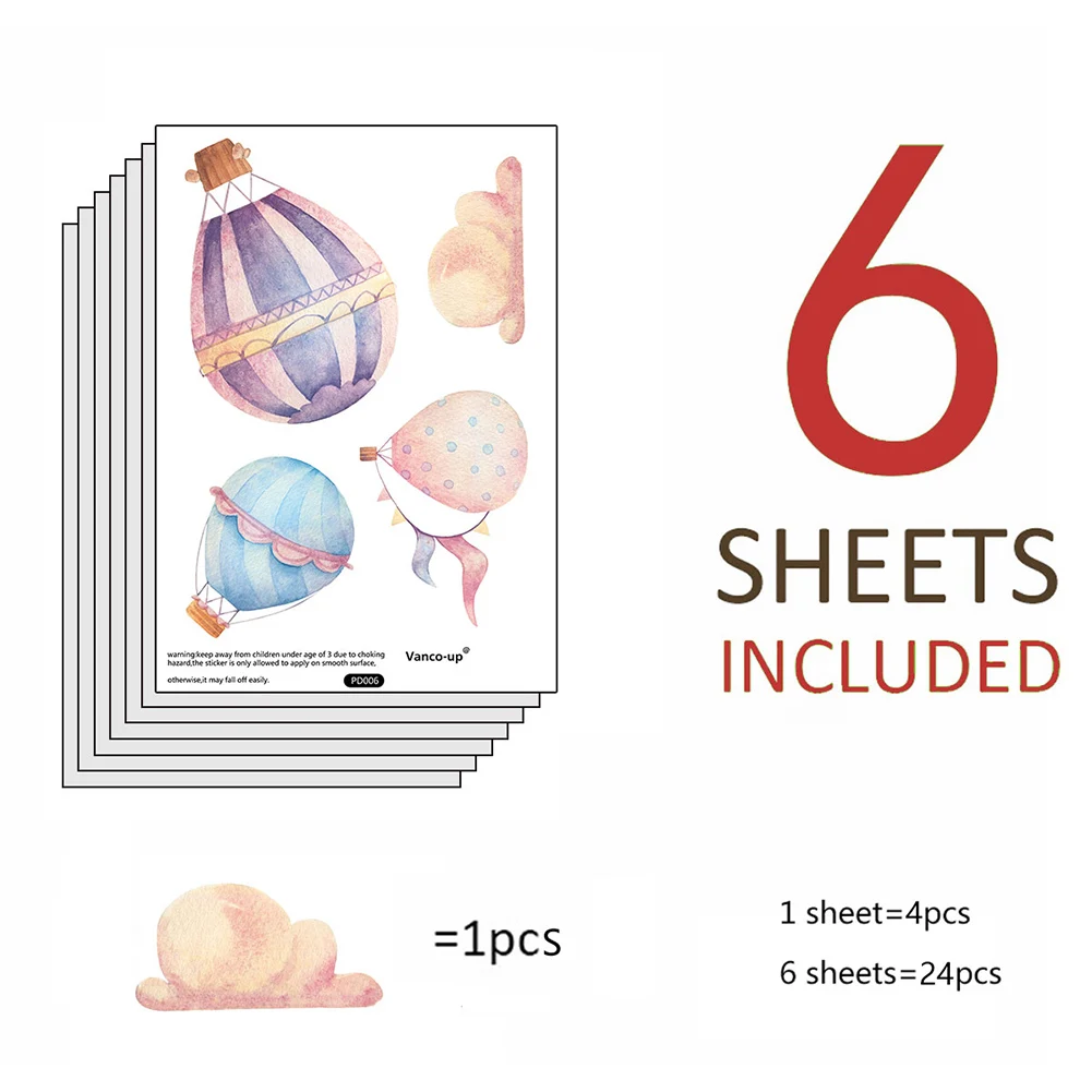 

Домашний Декор наклейки s виниловые облака воздушный шар наклейки на стену современный фон для дома украшения для спальни